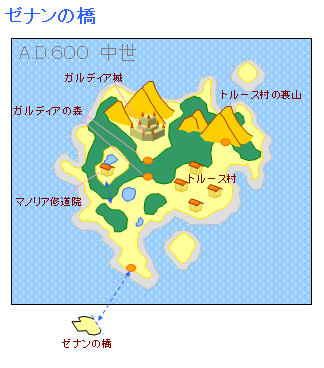 �N���m��g���K�[�̐��E�n�}�uA.D.�U�O�O ���� �[�i���̋��v