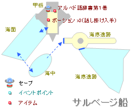 �T���x�[�W�D�̒n�}