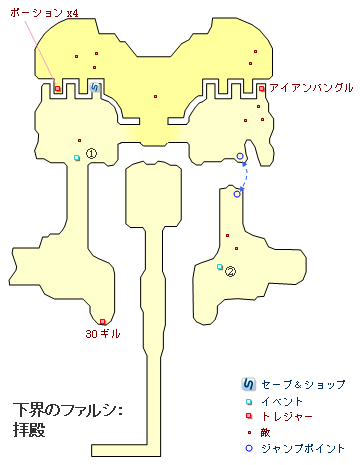 FF13�̑�Q�͂̉��E�̃t�@���V�̔q�a�̒n�}