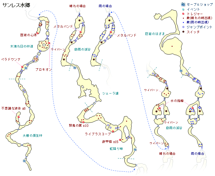 FF13�̑�U�͂̃T�����X�����̒n�}