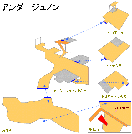 �A���_�[�W���m���̒n�}