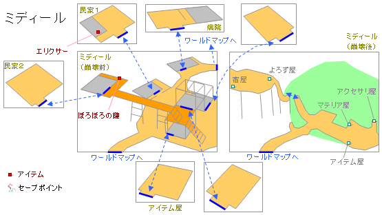 �~�f�B�[���̒n�}