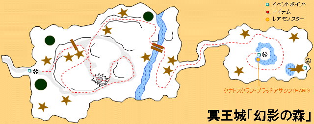 �y��W�́@����z�@������u���e�̐X�v�̒n�}