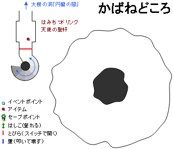 かばねどころの地図